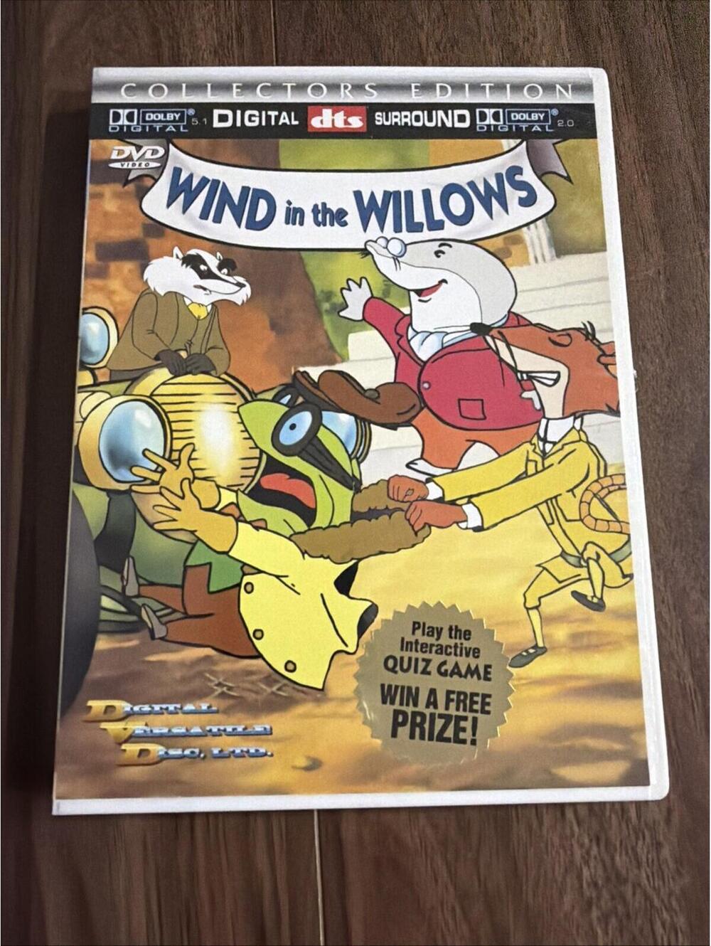 Wind in the Willows (Nutech Digital) - DVD - Very Good Condition